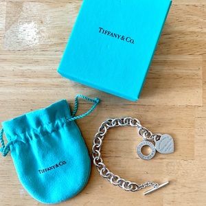 Tiffany & Company authentic heart silver bracelet
